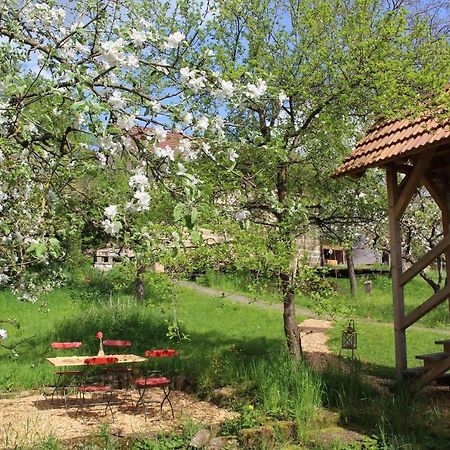 Ferienwohnung Koppelblick Pfarrweisach Kültér fotó