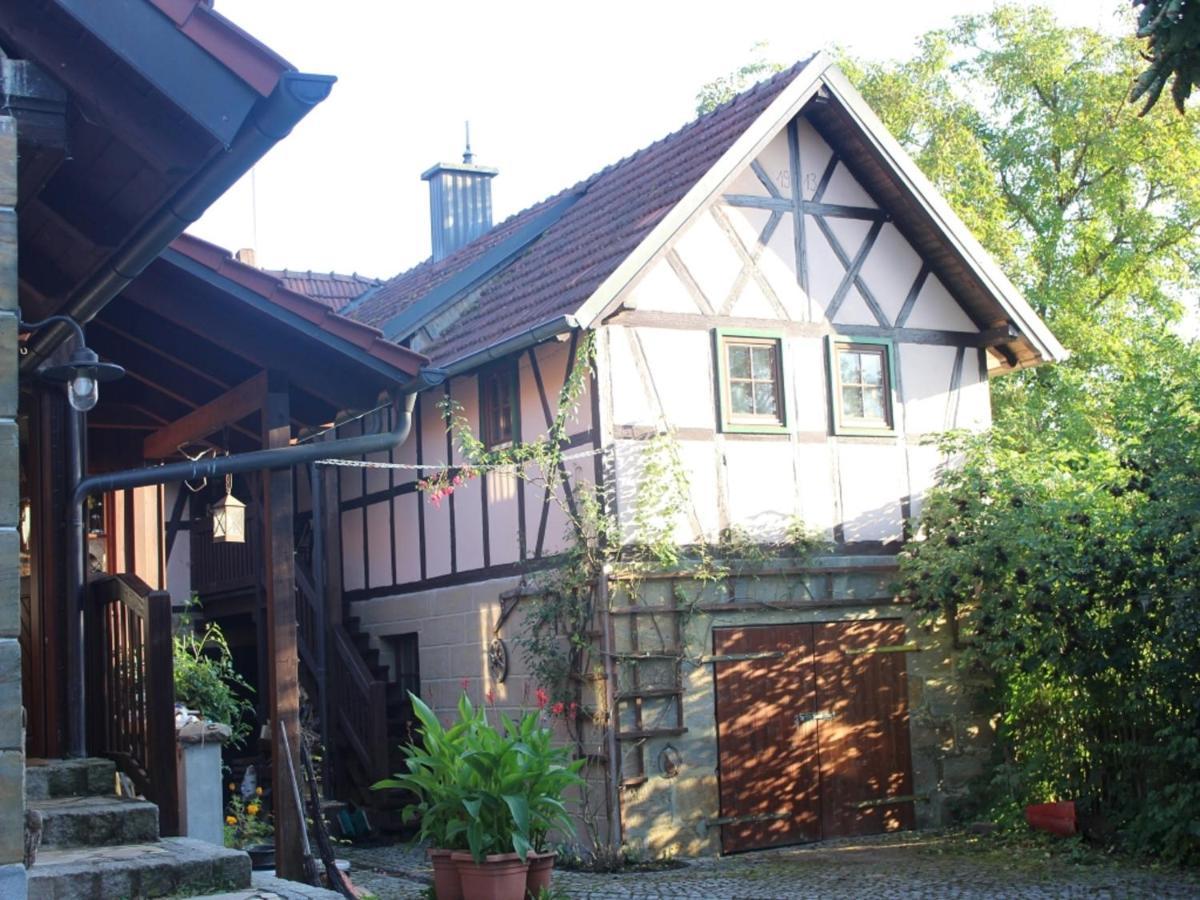 Ferienwohnung Koppelblick Pfarrweisach Kültér fotó